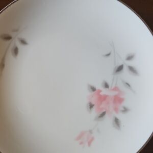 Elegant Floral Porcelain Plate